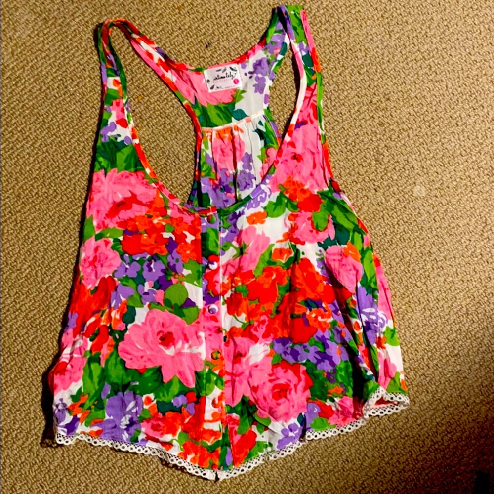 Flowy floral top
